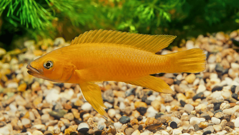 cichlidé citron